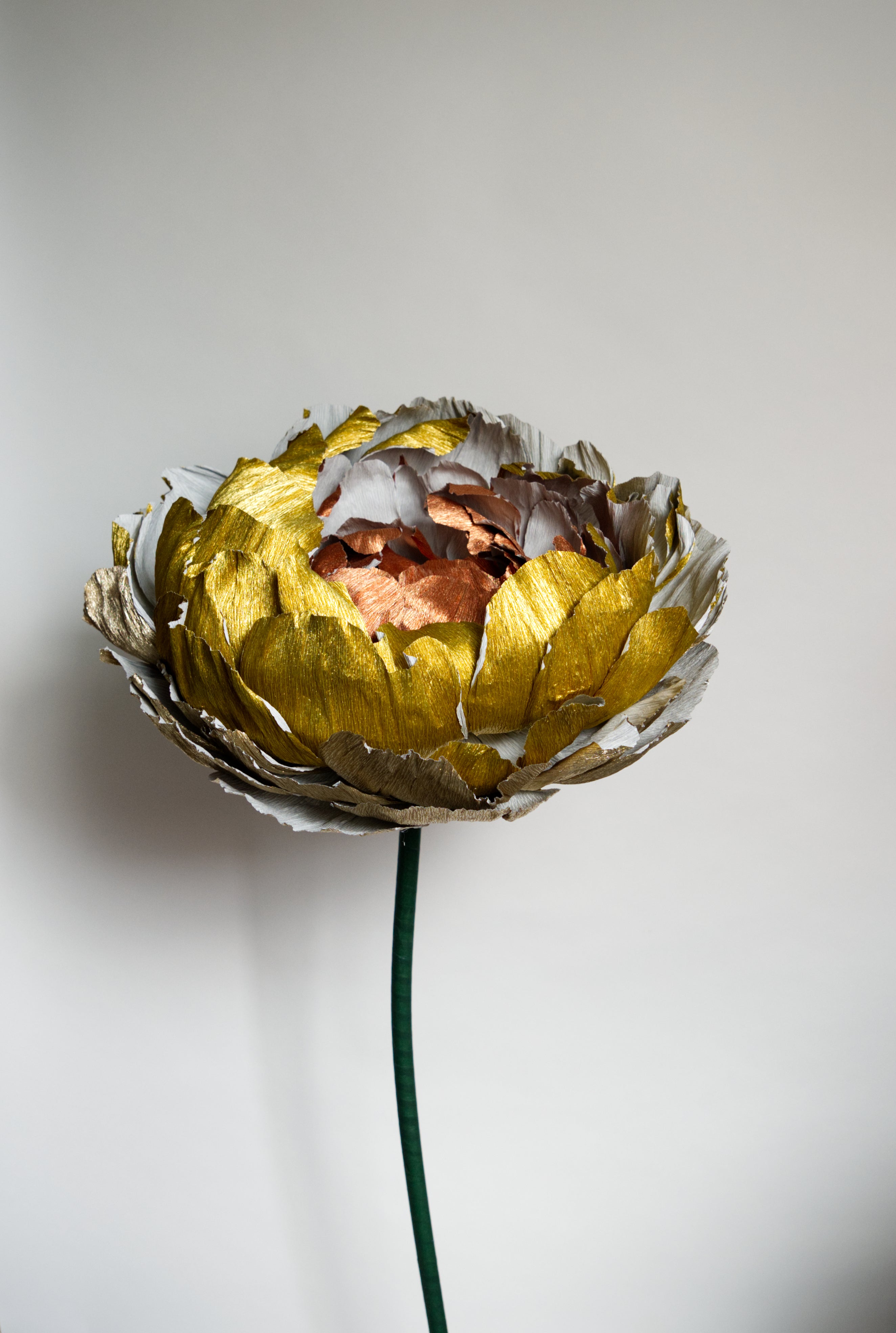 Mixed Metals Double Peony